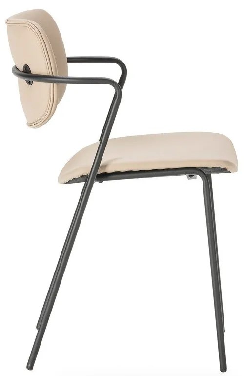 Béžové jedálenské stoličky v súprave 2 ks Maika – Marckeric