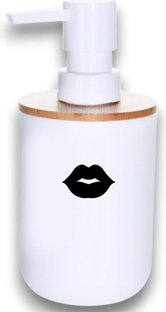 Označto Štítok/nálepka do kúpeľne - Pusa Farba písma: Čierna