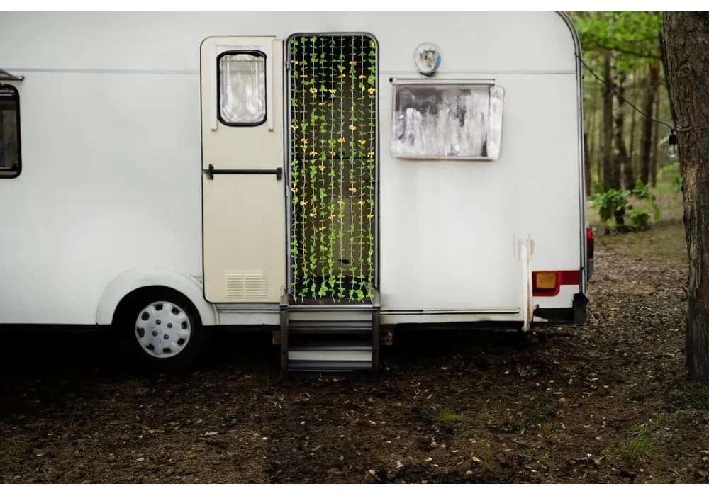 Žltý/zelený záves do dverí 90x190 cm Sunflowers – Maximex