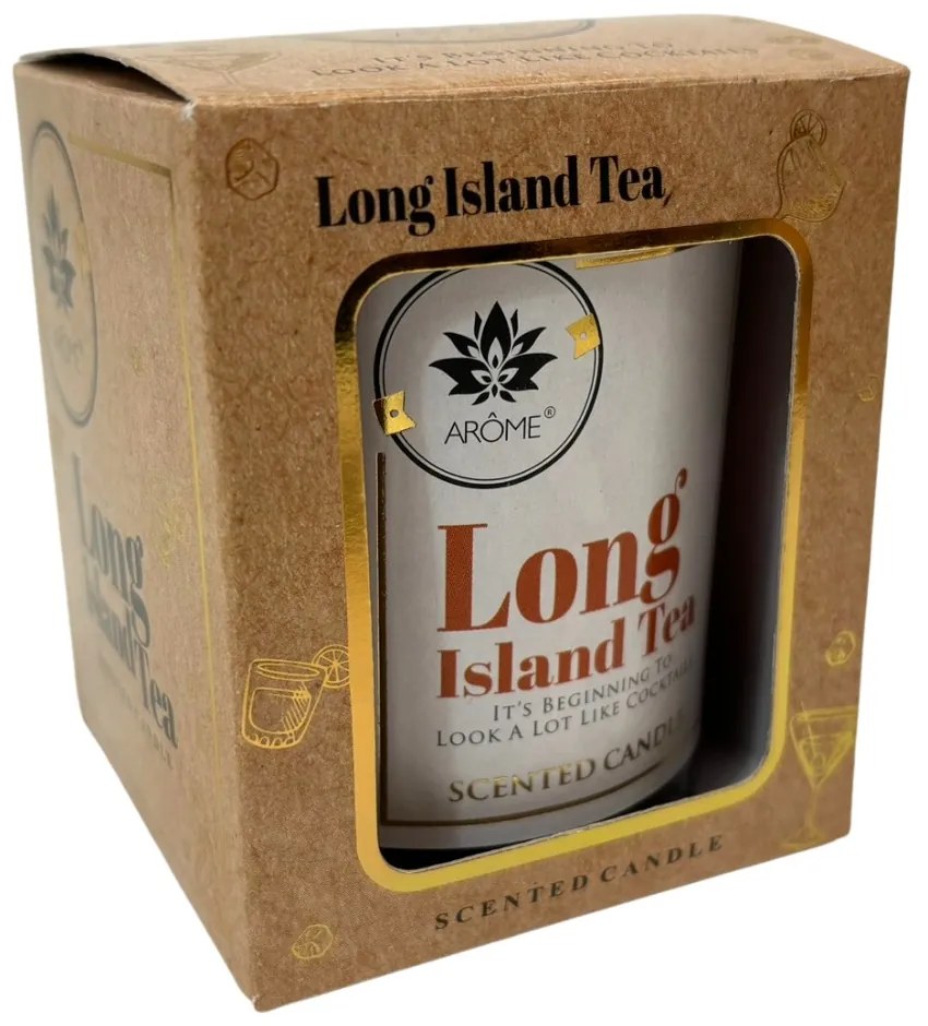 ARÔME Sviečka s vôňou drinku 125 g Long Island Tea