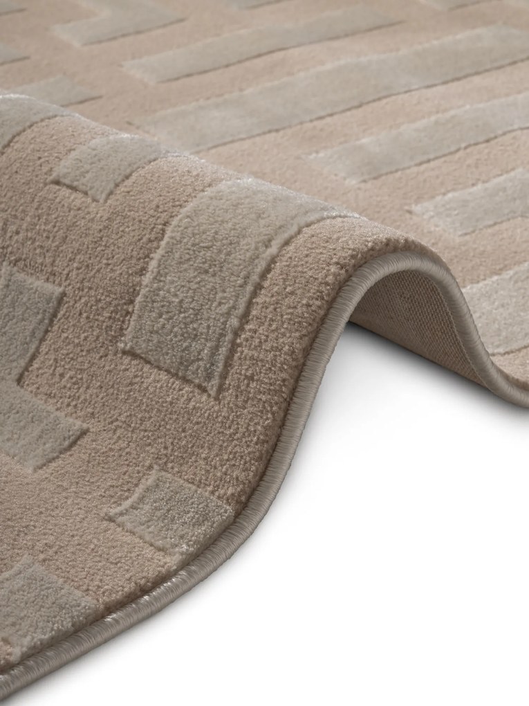 ELLE Decoration, Kusový koberec Perles 106189 Beige Cream z kolekcie Elle, 200x280, béžová, obývacia izba