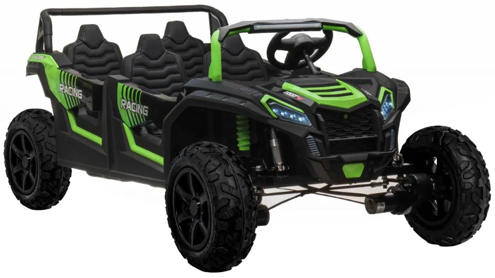 RAMIZ Vozidlo 4-osobové Buggy ATV RACING UTV2000 A033.LIION - zelené