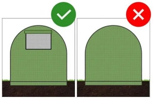 Záhradný fóliovník 4m x 2,5m x 2m GARDEN LINE – TUN3069