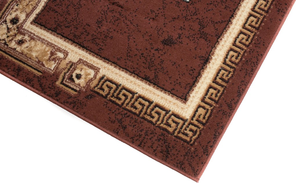 TA Koberec 4489B HNEDÝ ATLAS PP Rozmer: 100x250 cm