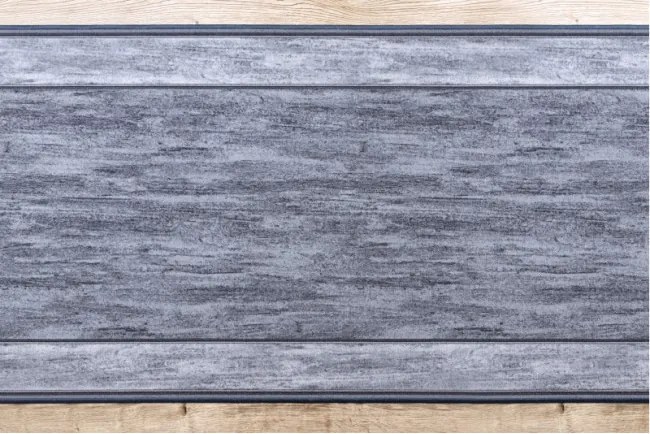 Protišmykový behúň RAMA sivý - Výpredaj