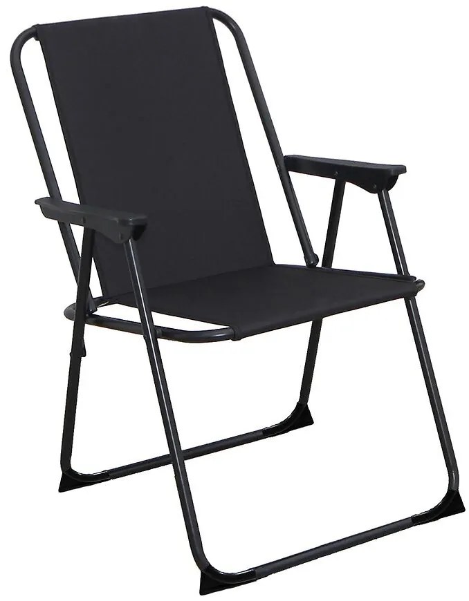 Kempingová stolička Varo čierna