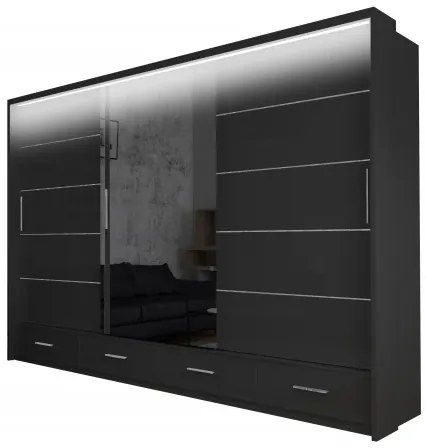 Šatníková skriňa Multi 250, biela