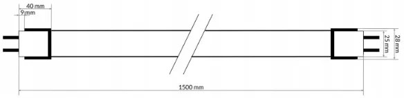 ECOLIGHT LED trubica - T8 - 25W - 150cm - 3250lm - studená biela