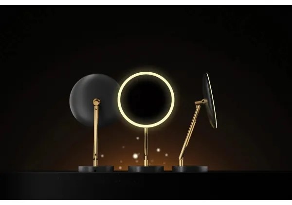 Deante ADI_Z812-LED Kúpeľňové nabíjateľné kozmetické zrkadlo SILIA LED/5V 5000mAh 2700-6500K IP44