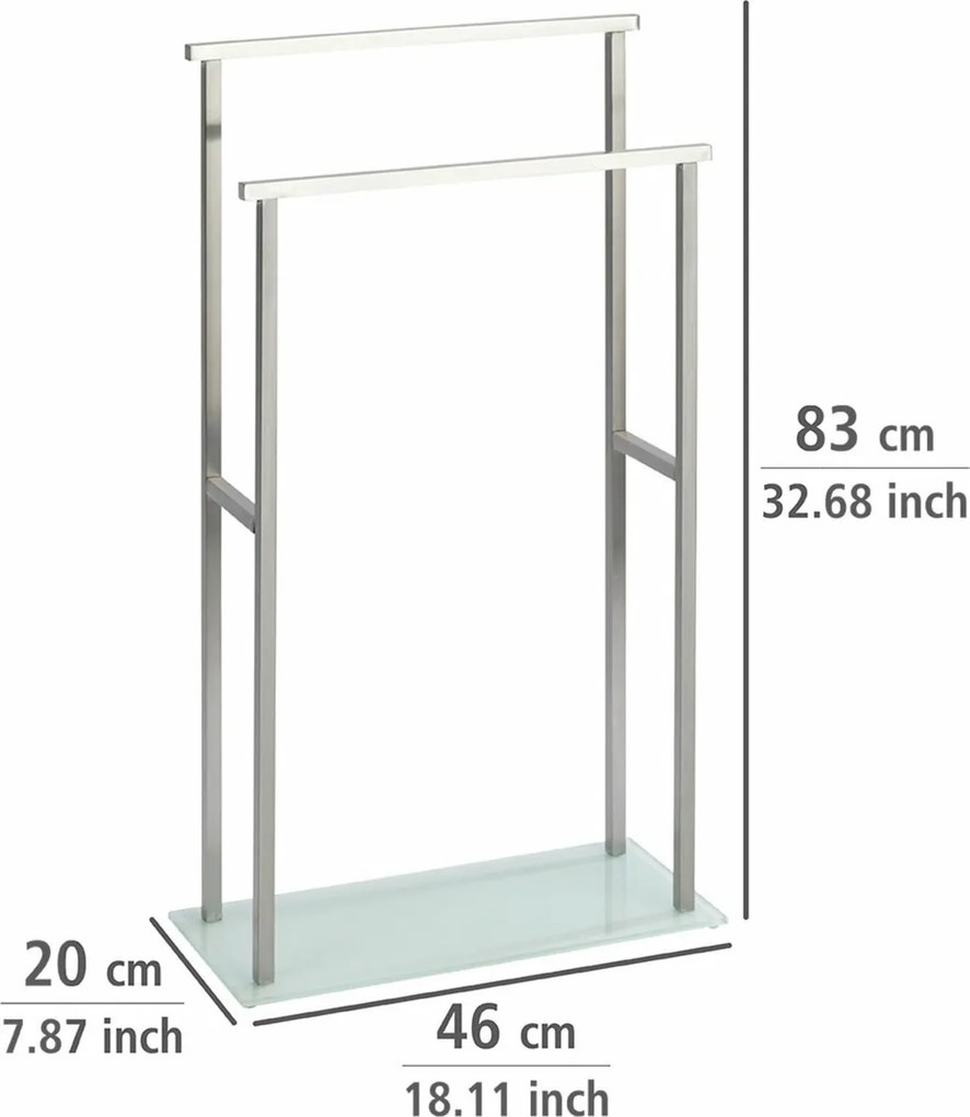 Wenko Nerezový vešiak na uteráky DEBAR