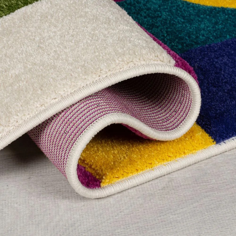 Flair Rugs, Kusový koberec Spectrum Chacha Multi, 80x150, viacfarebná, obývacia izba