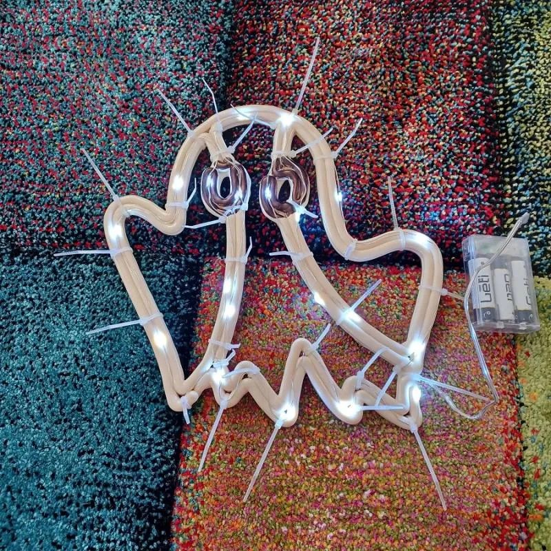 DECOLED Duch, 30 cm, biely