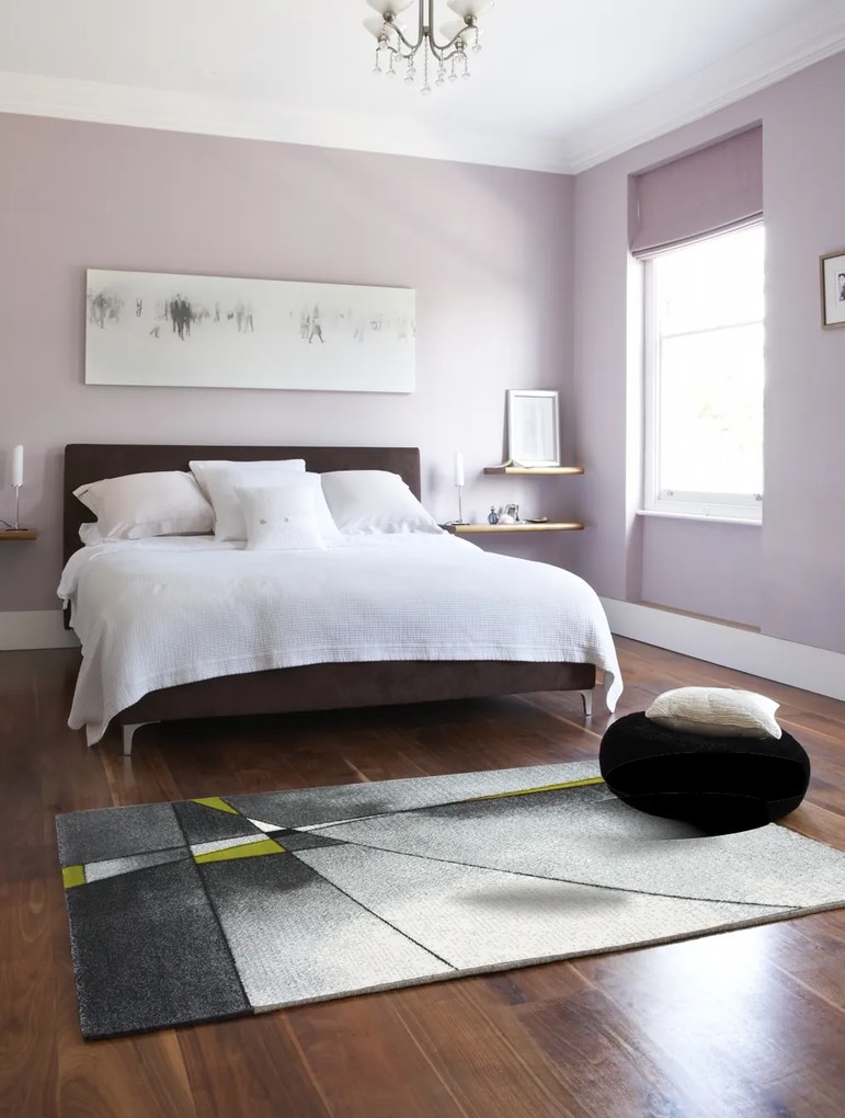 Kusový koberec Brilliance 21807 grey-green, 80x150, šedá, kancelária, Medipa (Merinos)