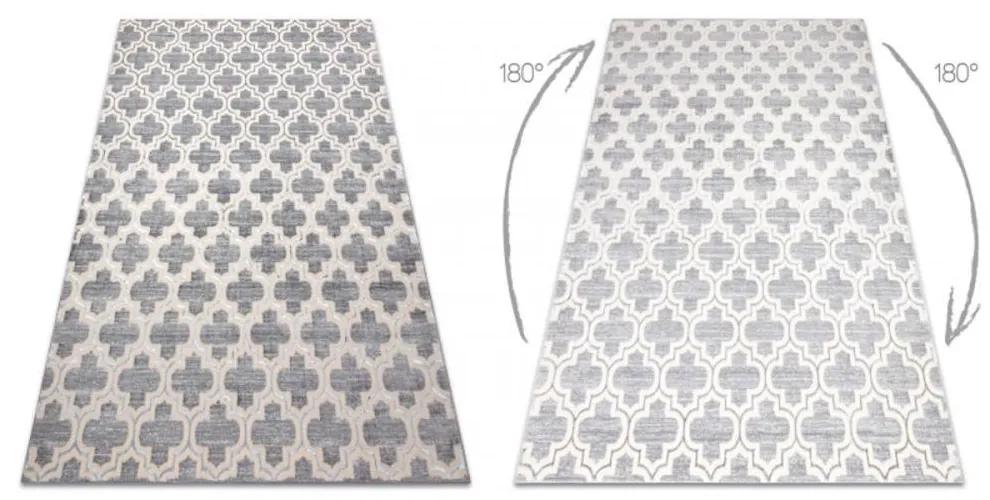 Kusový koberec Trelis šedý 240x330cm