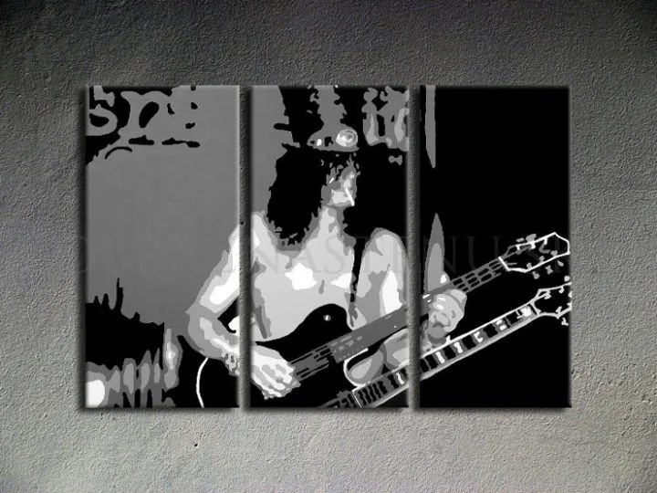 Ručne maľovaný POP Art obraz Slash | rôzne rozmery