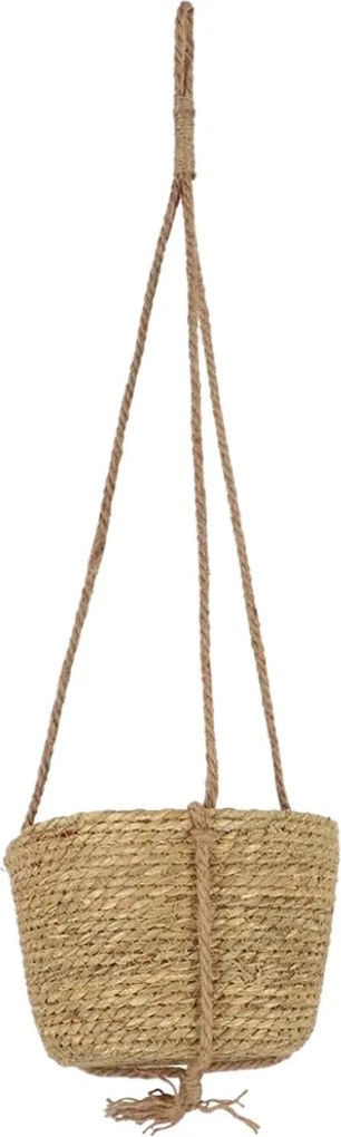 Závěsný květináč BOHO 20 cm béžový