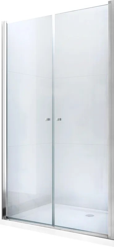 Mexen Texas sprchové dvere výklopné 80 cm, transparentné, chróm - 880-080-000-01-00