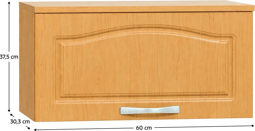 Horná kuchynská skrinka nad digestor Leite MDF klasik W600K. Vlastná spoľahlivá doprava až k Vám domov. 788688