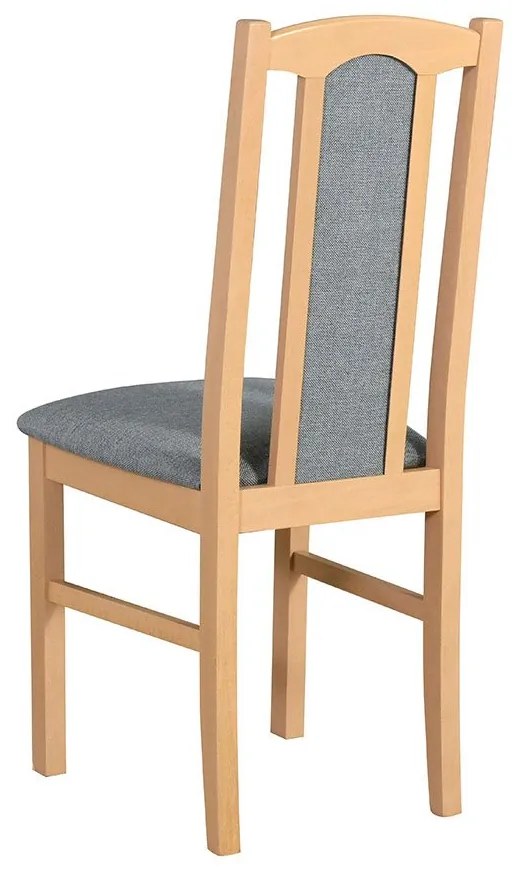 Stolička Dalem VII, Morenie: biela, Poťahové látky: Hygge D20