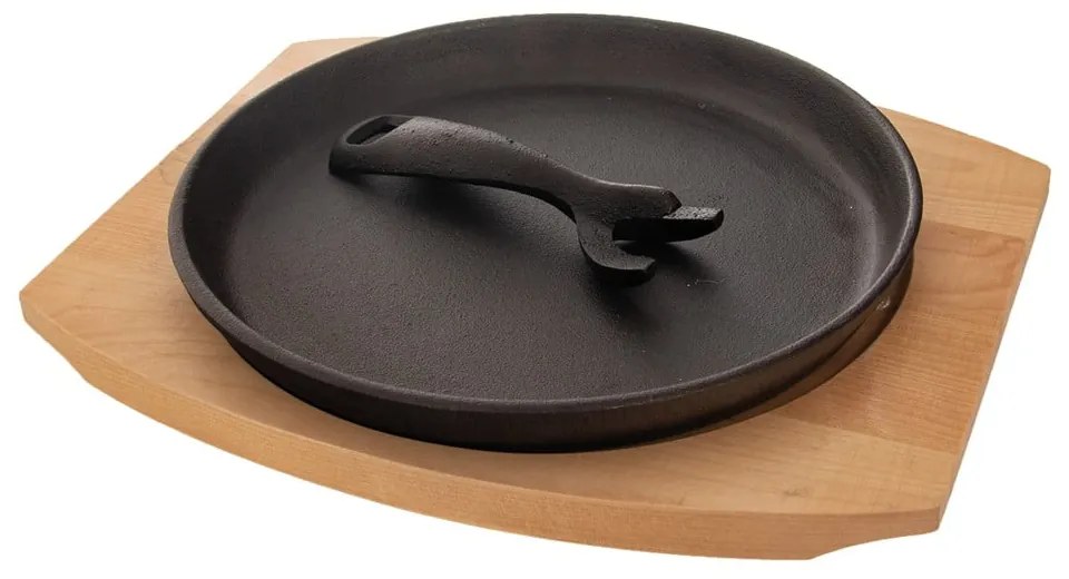 Grilovacia liatinová panvica s odnímateľnou rukoväťou ø 22 cm LITINA – Orion