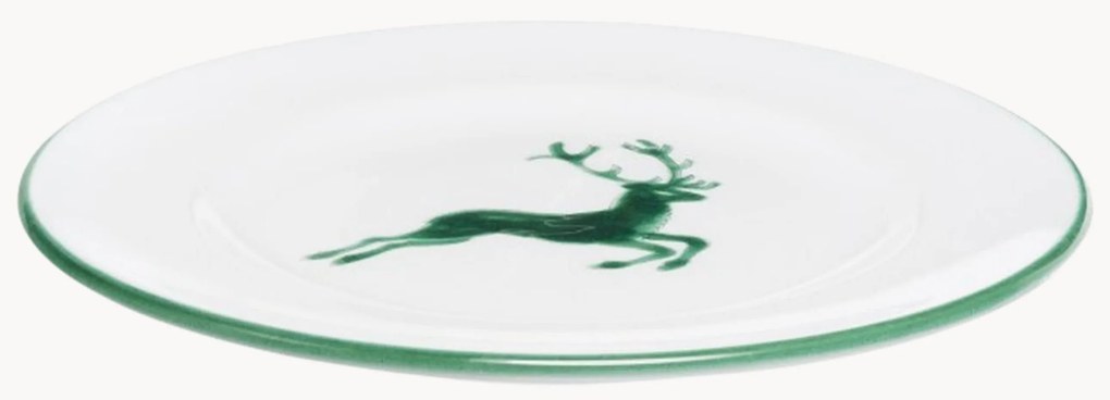 Ručne vyrobený dezertný tanier Gourmet Grüner Hirsch