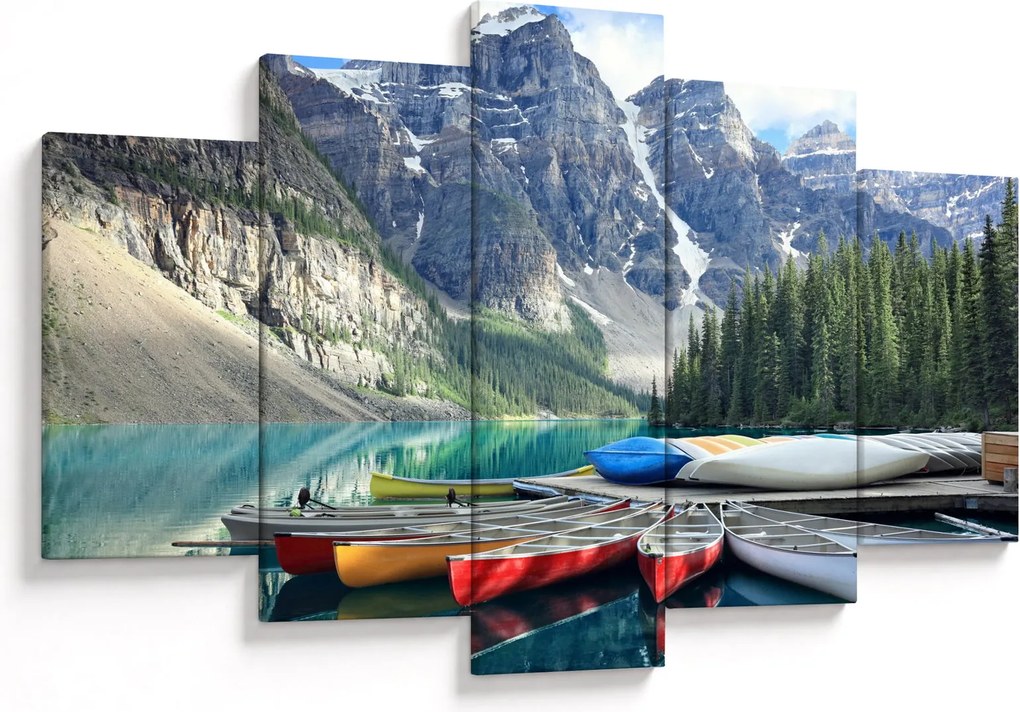 Obraz - Moraine Lake (150x105 cm)