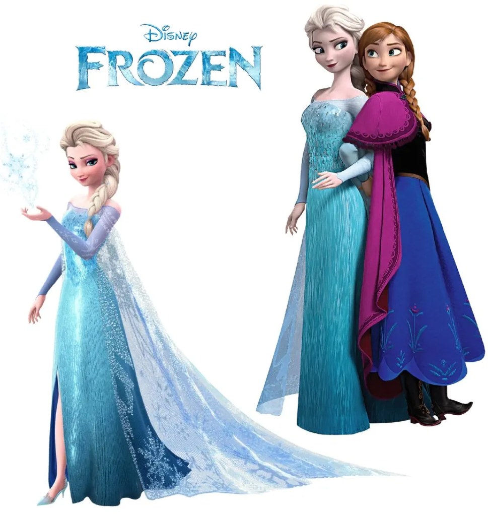 Samolepka na stenu "Frozen 4" 60x70cm