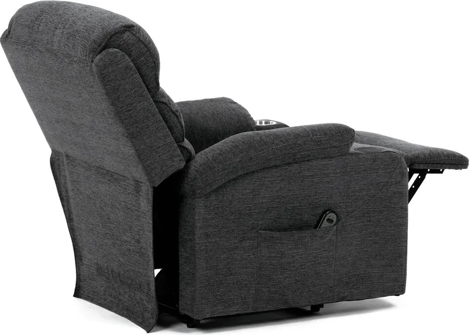 Elektrické polohovacie kreslo TV-S8348 GREY2 Farba: Sivá