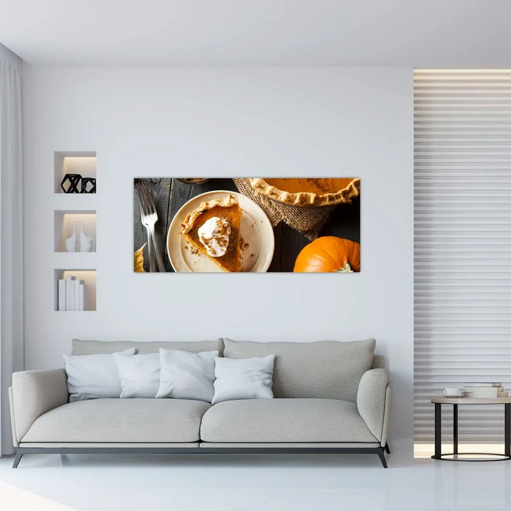 Obraz - Jesenný koláč (120x50 cm)
