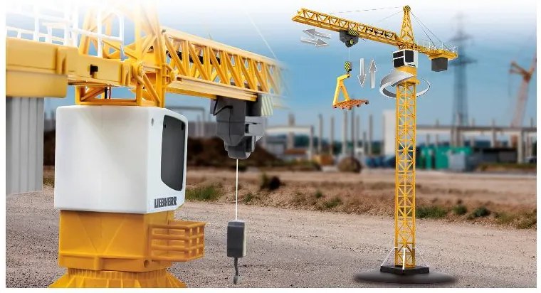 Jamara Vežový žeriav Liebherr na diaľkové ovládanie (100394316)