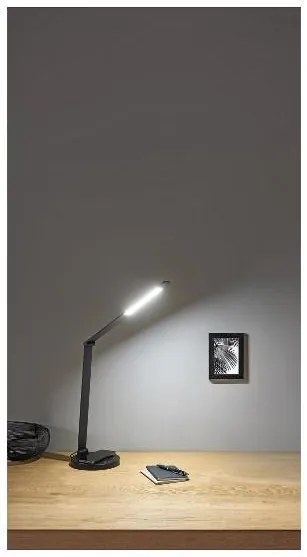 Livarno home Stolná LED lampa (čierna) (100398085)