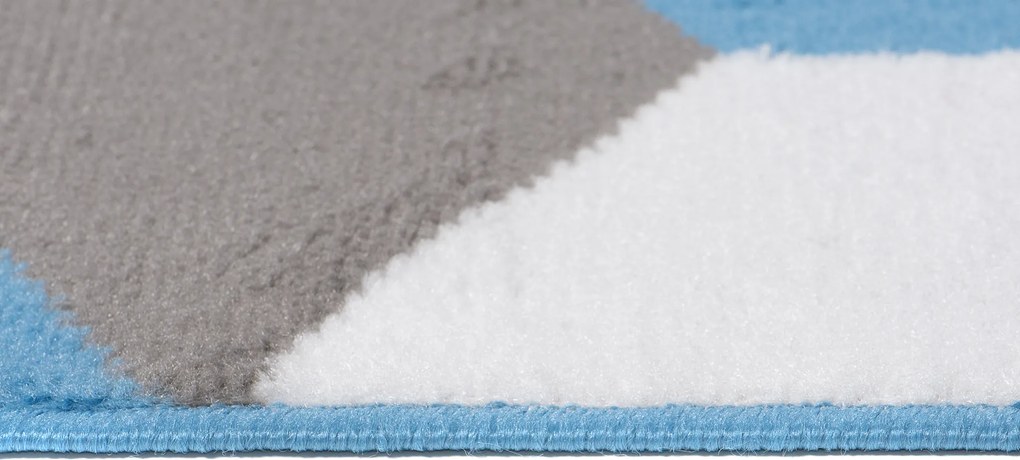 TA Koberec Q545A BLUE MAYA PP EYM Rozmer: 200x250 cm