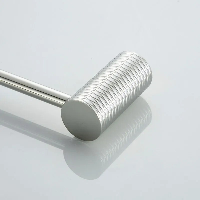 Rea Prism, kúpeľňový vešiak na uteráky 60cm, 9703, brúsená oceľ, REA-98035