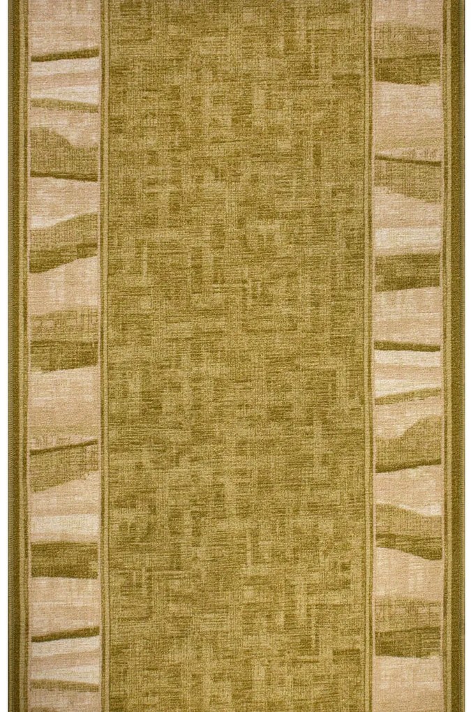 Koberce Breno Behúň LINEA 21, šíře role 100 cm, zelená