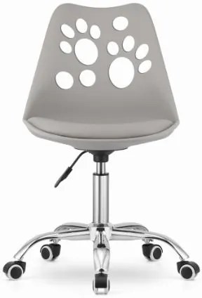 Bestent Kancelárska stolička šedá PAW Basic