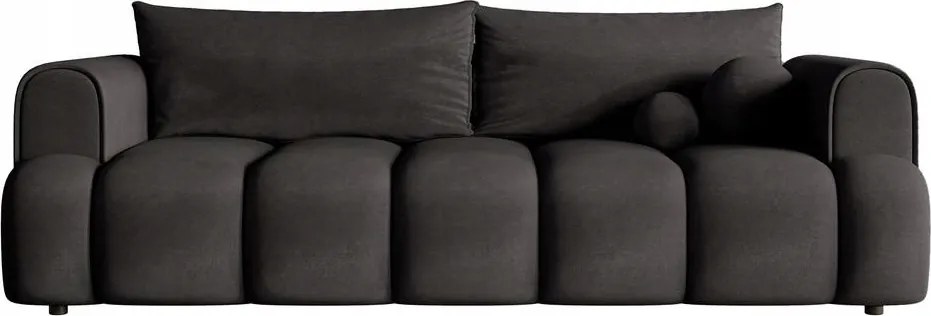 Pohovka trojsedačka Didier (grafit čierna)