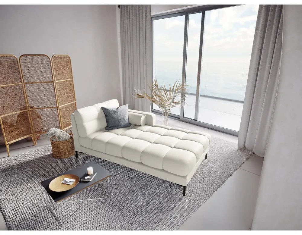 Svetlobéžová leňoška Cosmopolitan Design Bali, pravý roh