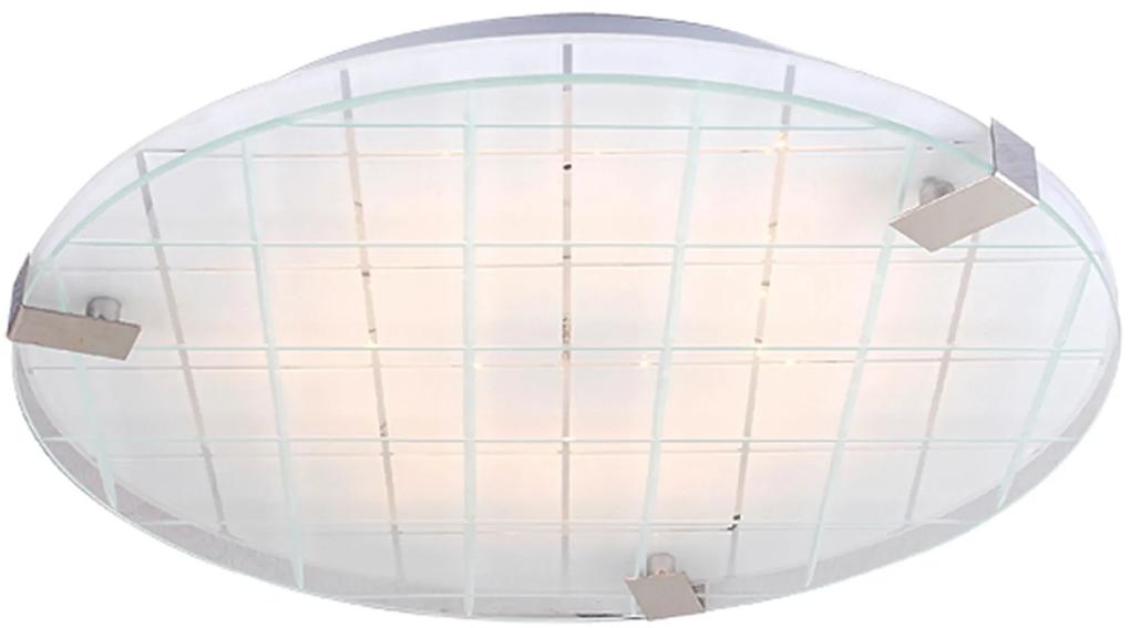 CLX Moderné stropné osvetlenie COMISO, 3xE27, 50W, 40cm, okrúhle