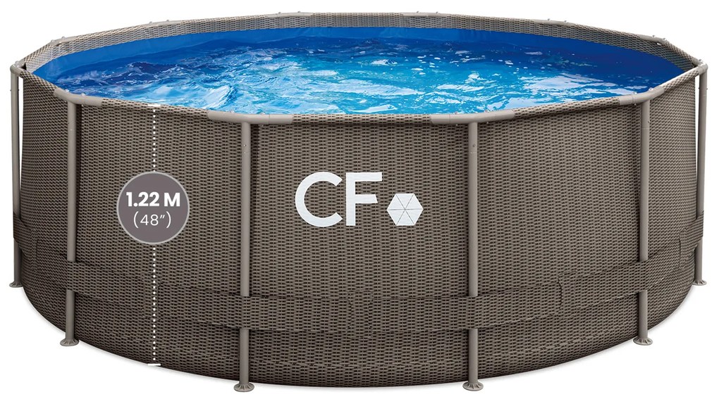 Bazén Planet Pool CF FRAME ratan - 366 x 122 cm
