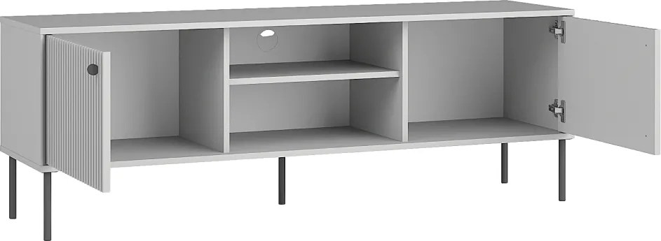 Televízny stolík ARIS 2D, sivá