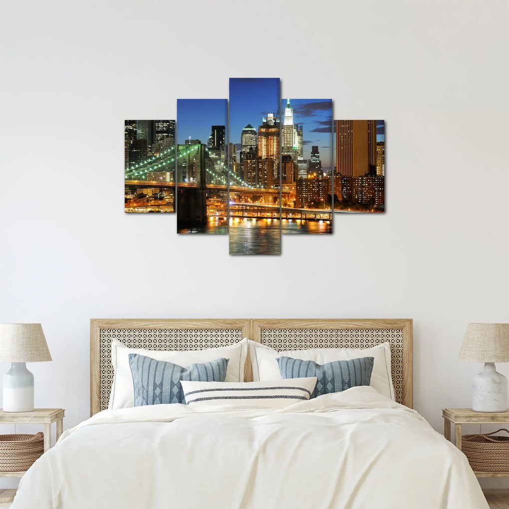 Obraz - Most s New Yorkom (150x105 cm)