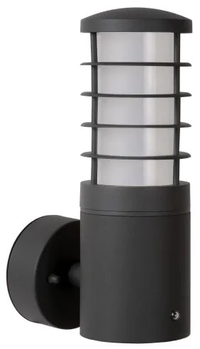 Lucide 14871/01/30 - Vonkajšie svietidlo so senzorom SOLID 1xE27/60W/230V