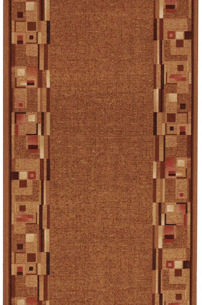 Koberce Breno Behúň BOMBAY 84, šíře role 80 cm, oranžová, viacfarebná