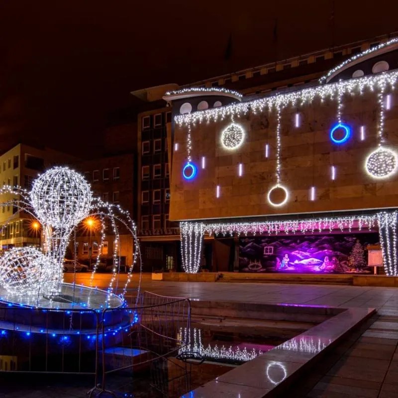 DECOLED LED hadica 50 m, modrá, 1500 diód