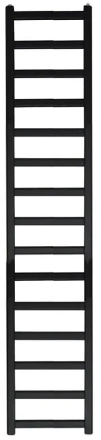 Kúpeľňový radiátor KP Drabinka 180/40 čierny