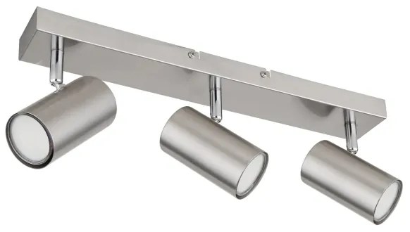 Globo 57911-3 - Bodové svietidlo ROBBY 3xGU10/25W/230V matný chróm
