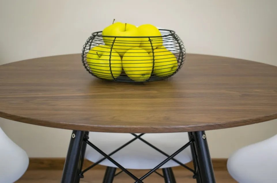 TRENDIE Jedálenský stôl EDDIE 90 cm jaseň