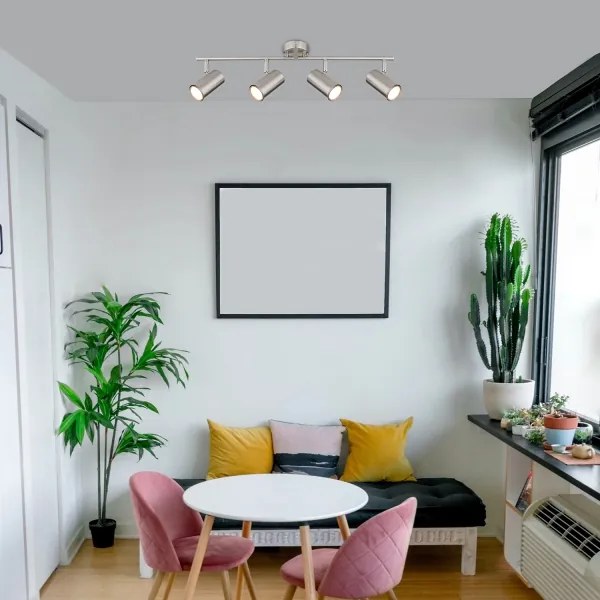 Globo 57914-4N - Bodové svietidlo ALLVI 4xGU10/25W/230V chróm