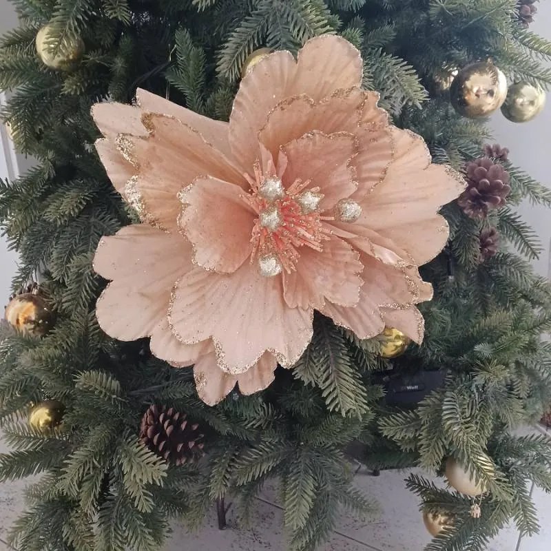 DECOLED Květ, prům. 47 cm, zlatá