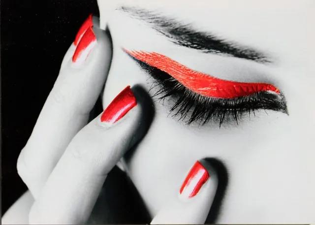 Falc Obraz na plátne - Red detail, 50x70 cm
